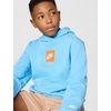Nike Big Kids’ Sportswear Club French Terry Hoodie – Boys Girls Sweatshirt(Football Blue/White/(Club Fam))