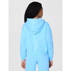 Nike Girls’ Nike Studio Fleece Oversized Full-Zip Hoodie Sweatshirt(Football Blue/White)