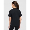 Nike Girls’ Sportswear Club Modern Script Boyfriend T-Shirt(Black/(Rbn))