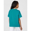 Nike Girls’ Sportswear Club Modern Script Boyfriend T-Shirt(Bright Spruce/(Dolphin))