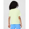 Nike Girls’ Sportswear Club Modern Script Boyfriend T-Shirt(Light Liquid Lime)