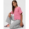 Nike Girls’ Sportswear Studio Fleece Open Hem Pants(Dark Grey Heather/Particle Grey/White)