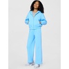 Nike Girls’ Sportswear Studio Fleece Open Hem Pants(Football Blue/White)