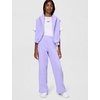 Nike Girls’ Sportswear Studio Fleece Open Hem Pants(Light Thistle/White)