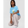 Nike Girls’ Sportswear Studio Fleece Open Hem Pants(Moon Particle/White)