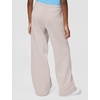 Nike Girls’ Sportswear Studio Fleece Open Hem Pants(Moon Particle/White)