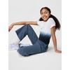 Nike Girls’ Sportswear Studio Fleece Open Hem Pants(Thunder Blue/White)
