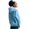 Nike Girls’ Sportswear Studio Fleece Oversized Pullover Hoodie Sweatshirt(Football Blue/White)