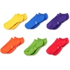 Nike Unisex Kids’ Everyday Cushioned No-Show Socks (6-Pack) | Boys and Girls(Multicolor)