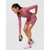 Nike Women’s One Fitted Dri-FIT Full-Zip Jacket, Pink Smoke/White, Medium