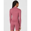 Nike Women’s One Fitted Dri-FIT Full-Zip Jacket, Pink Smoke/White, Medium