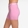 Nike Women’s Victory Mid-Rise 5″ Biker Shorts, Pink Rise/White, Medium
