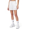 Nike Women’s Sportswear Classic Wovens Mid-Rise Shorts(White/Black)
