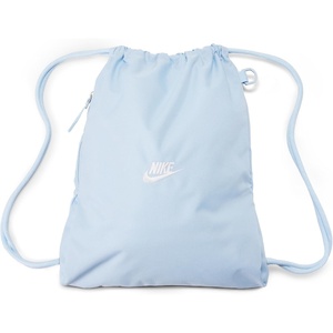 Nike Classics Heritage 2.0 Drawstring Bag Backpack (12L) | Mens and Womens(Hydrogen Blue/Hydrogen Blue/White)
