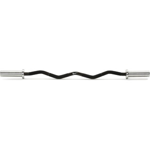 Nike Olympic Curl Bar 47″ – 2″ Chrome Sleeves for Bicep/Tricep Training