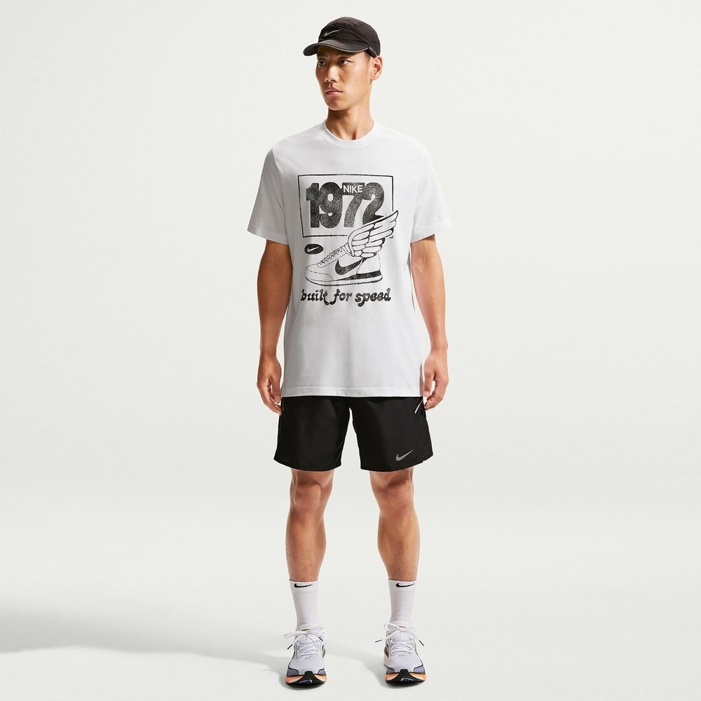 image:imageDriFIT Built for Speed Running TShirtWhiteBlack