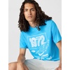 Dri-FIT ‘Built for Speed’ Running T-Shirt(Light Current Blue/White)