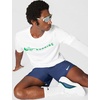 Nike Men’s Dri-FIT Running T-Shirt(White/Green Spark)