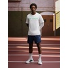 Nike Men’s Dri-FIT Running T-Shirt(White/Green Spark)