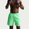 Nike Men’s Miler Dri-FIT 7″ Brief-Lined Running Shorts(Illusion Green/Reflective Silver)