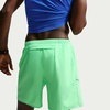 Nike Men’s Miler Dri-FIT 7″ Brief-Lined Running Shorts(Illusion Green/Reflective Silver)