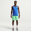 Nike Men’s Miler Dri-FIT 7″ Brief-Lined Running Shorts(Illusion Green/Reflective Silver)