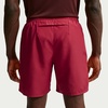 Nike Men’s Miler Dri-FIT 7″ Brief-Lined Running Shorts(Tough Red/Sport Red/Reflective Silver)