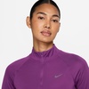 Nike Women’s Tempo Dri-FIT 1/2-Zip Running Top(Bold Berry/Reflective Silver)