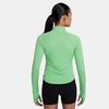 Nike Women’s Tempo Dri-FIT 1/2-Zip Running Top(Cucumber Calm/Reflective Silver)