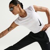 Nike Women’s Tempo Swoosh Dri-fit Short-Sleeve Running Top(White/Photon Dust/Reflective Silver/Black)