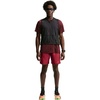 Nike Men’s Miler Dri-FIT 7″ Brief-Lined Running Shorts(Tough Red/Sport Red/Reflective Silver)
