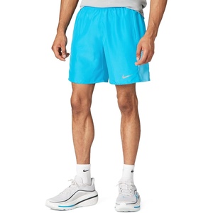 Nike Men’s Miler Dri-FIT 7″ Brief-Lined Running Shorts(Light Current Blue/Reflective Silver)