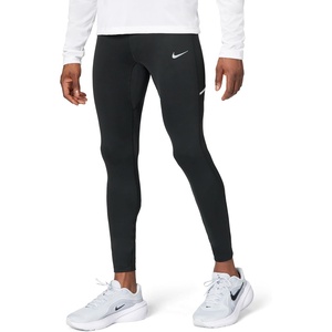 Nike Men’s Miler Dri-FIT Running Tights(Black/Black/Reflective Silver)