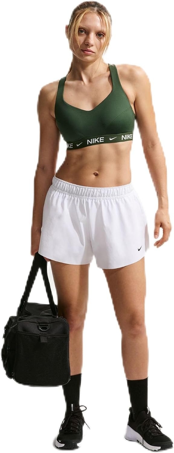 image:imageNike Womens One DriFIT MidRise ShortsWhiteBlack