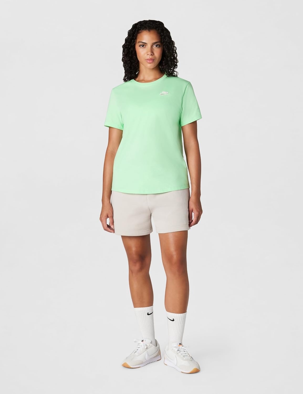 image:imageNike Womens Sportswear Club Essentials TShirtCucumber Calm