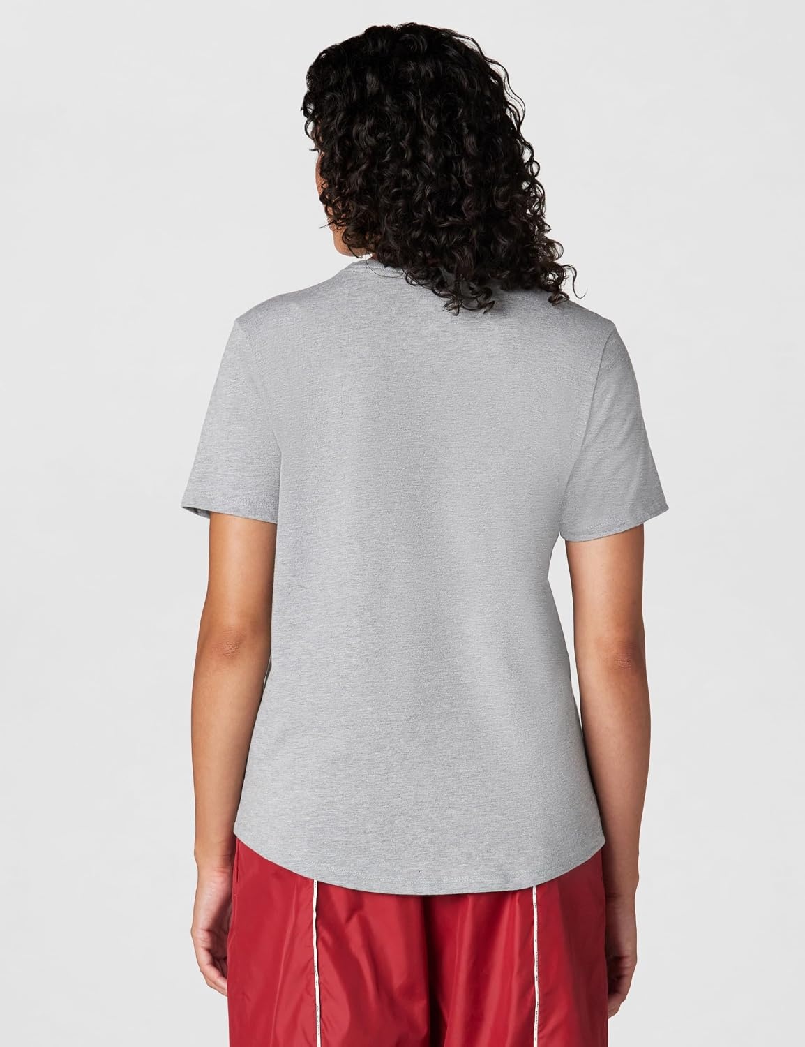 image:imageNike Womens Sportswear Club Essentials TShirtDark Grey HeatherSail