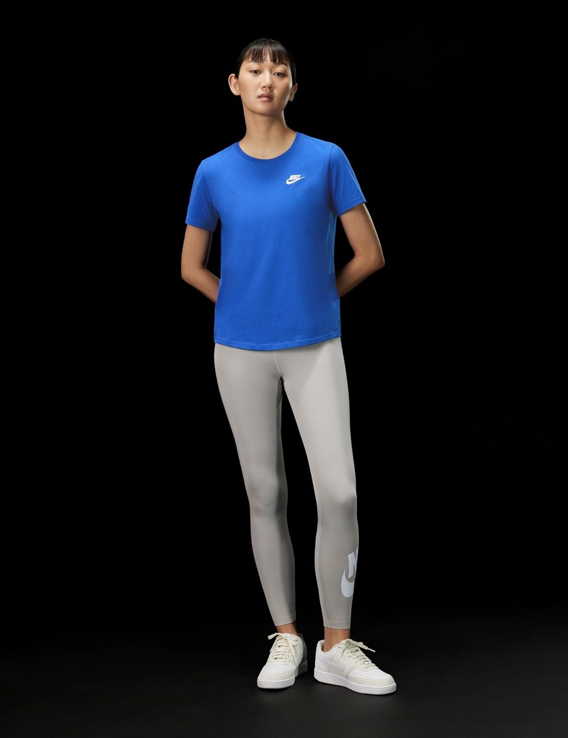 image:imageNike Womens Sportswear Club Essentials TShirtGame RoyalWhite