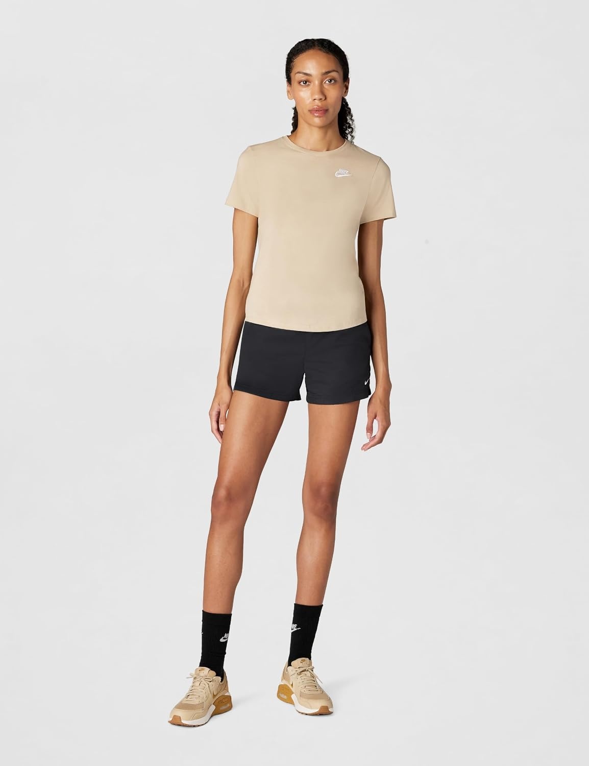 image:imageNike Womens Sportswear Club Essentials TShirtLinenWhite