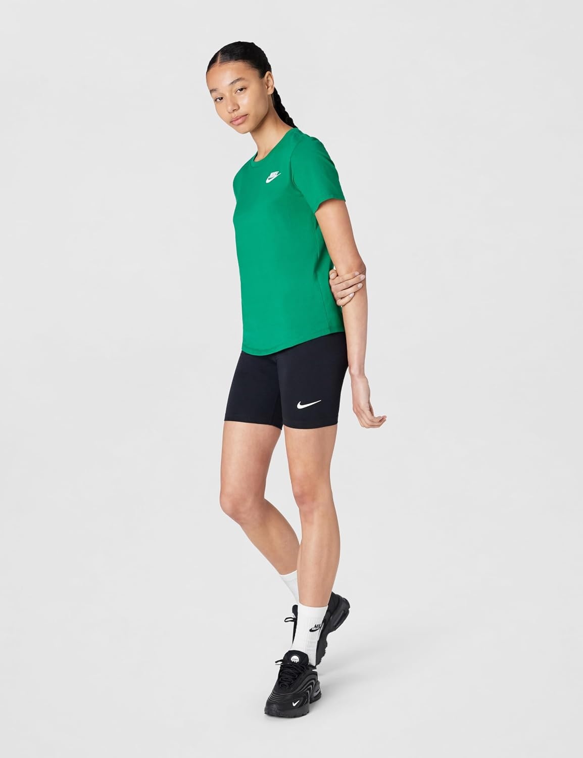 image:imageNike Womens Sportswear Club Essentials TShirtMalachite