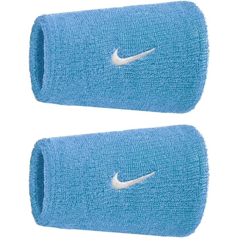 image:imageNike Swoosh Classic Double Wide Wristband 2P BN4000University BlueWhite