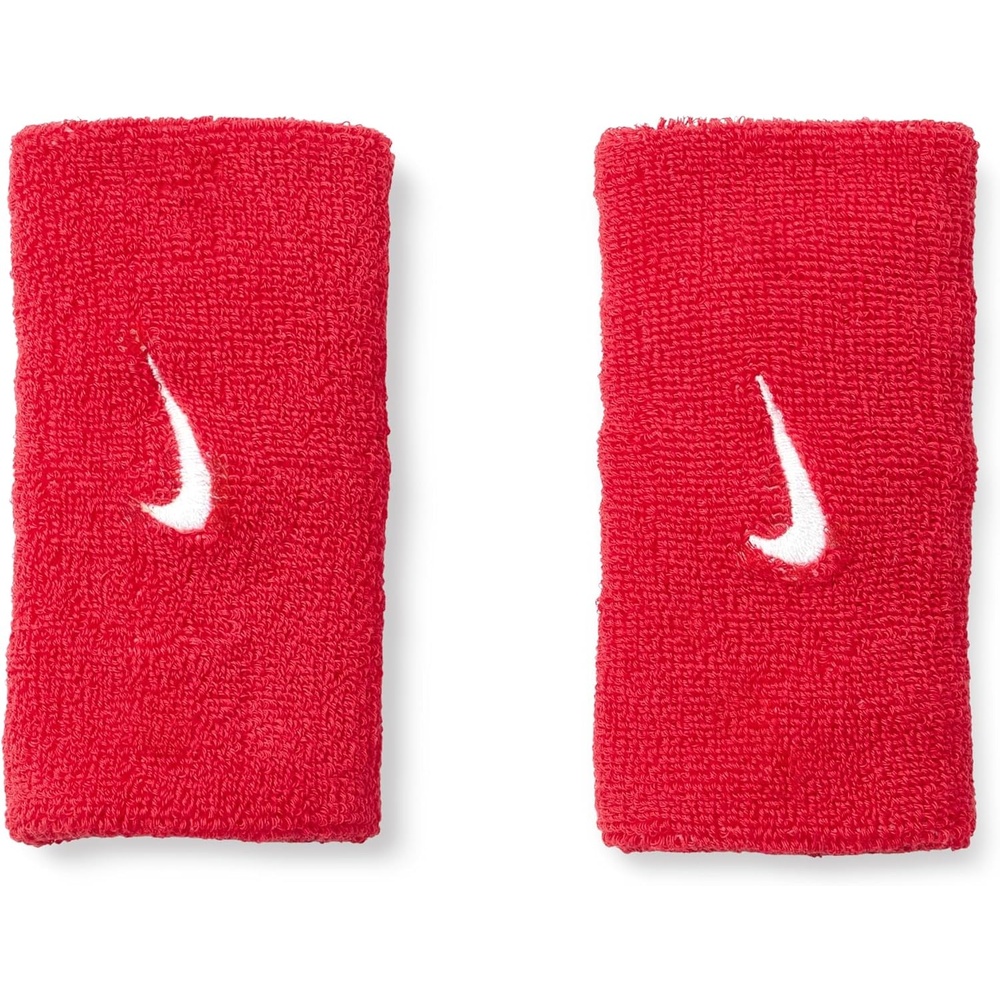 image:imageNike Swoosh Classic Double Wide Wristband 2P BN4000University RedWhite
