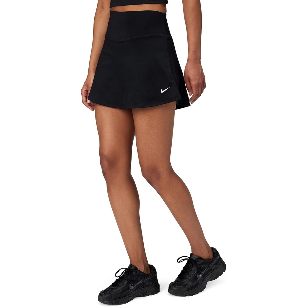 image:imageNike Womens One DriFit SkirtBlackWhite