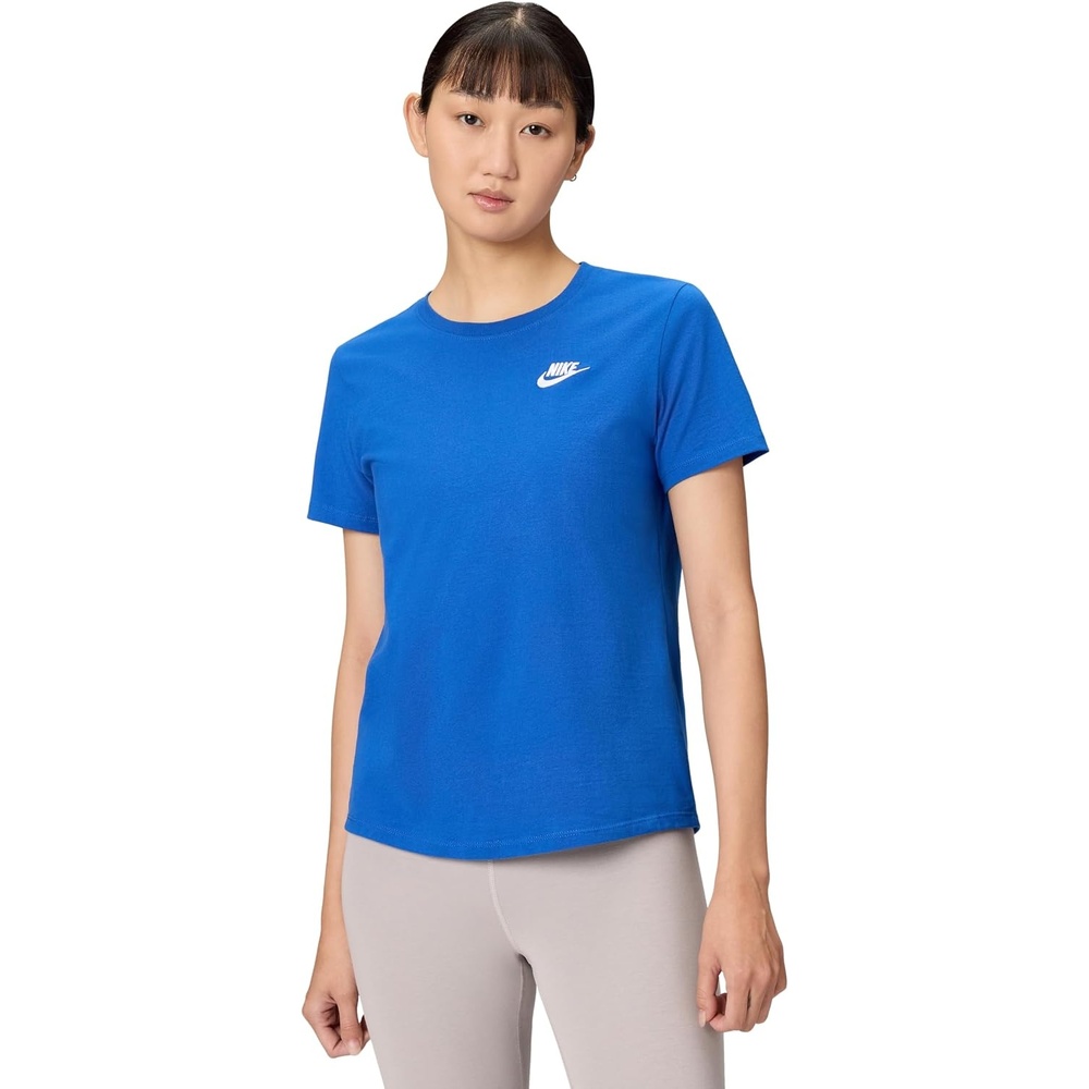 image:imageNike Womens Sportswear Club Essentials TShirtGame RoyalWhite