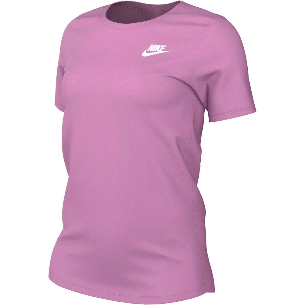 image:imageNike Womens Sportswear Club Essentials TShirtLight MagentaWhite