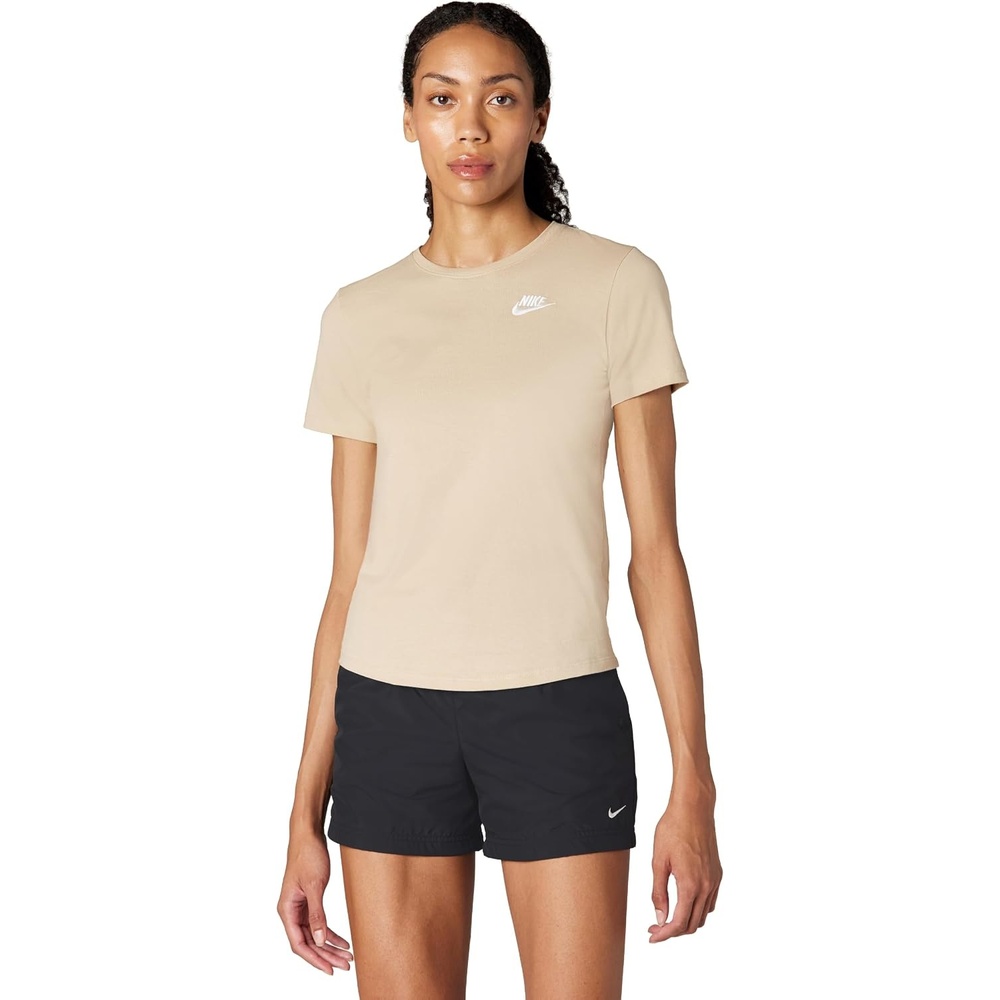 image:imageNike Womens Sportswear Club Essentials TShirtLinenWhite
