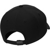 Nike Adult Dri-FIT Club Structured Metal Logo Cap Hat | Mens and Womens(Black/Metallic Black)