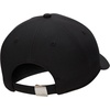 Nike Adult Dri-FIT Club Structured Metal Logo Cap Hat | Mens and Womens(Black/Metallic Silver)