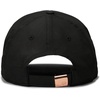 Nike Adult Dri-FIT Club Structured Metal Logo Cap Hat | Mens and Womens(Black/Rose Gold)