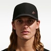 Nike Adult Dri-FIT Club Structured Metal Logo Cap Hat | Mens and Womens(Black/Rose Gold)