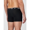Nike Men’s Essential Cotton Stretch W/Fly Trunk Underwear (3-Pack)(Black / Black/ Black)